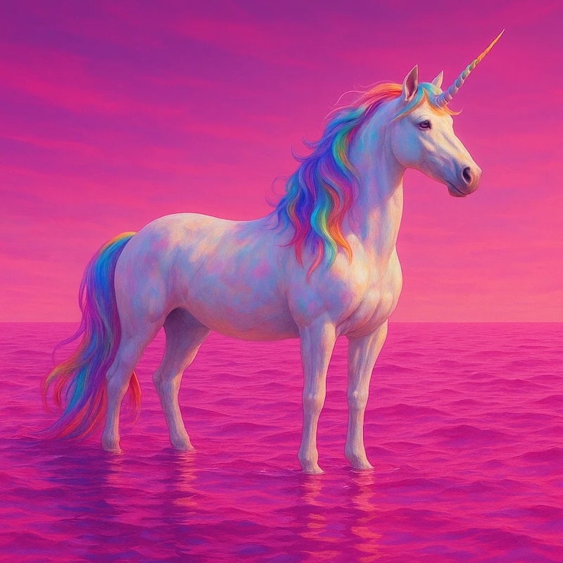 unicorn company by Newscard®